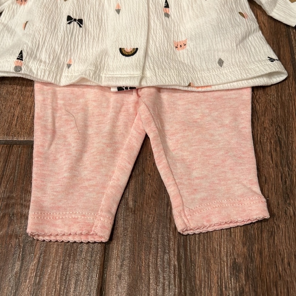 š§ NWT Carterās brand baby girlās 3 piece basics - Picture 2 of 8
